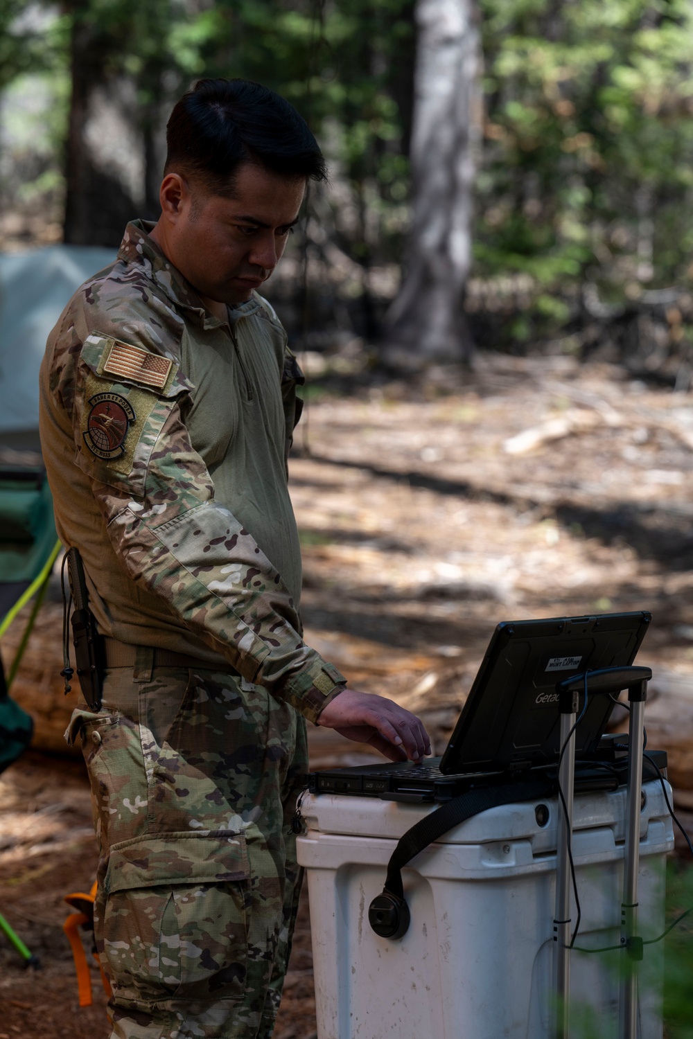 571 MSAS Sharpens Survival Skills at Washington Ridge