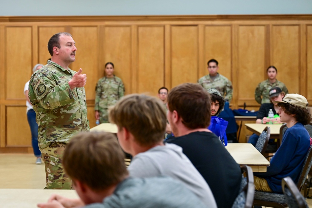 Aim High: Arkansas high school students visit Herk Nation