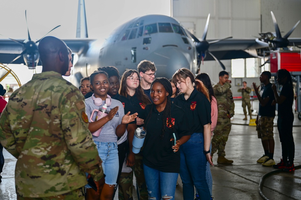 Aim High: Arkansas high school students visit Herk Nation