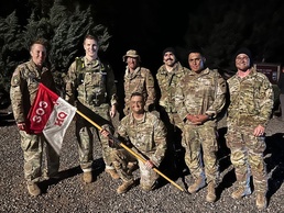 Army Guard soldiers participate in 5th annual CWU ROTC Norwegian Foot March