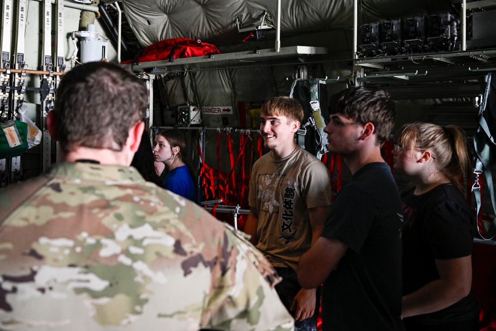 Aim High: Arkansas high school students visit Herk Nation