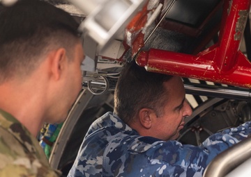 International Partner Aircraft Maintainers Train with the 373rd