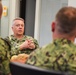 Rear Adm. James Waters, Commander, Navy Recruiting Command, engaged with officer recruiters assigned to Navy Talent Acquisition Group Ohio River Valley