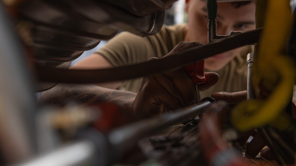 374 MXS Checks off mission readiness with ISO inspections