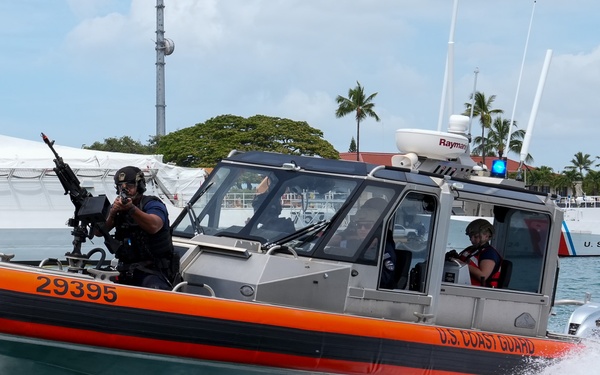 Coast Guard Maritime Safety and Security Team conducts training