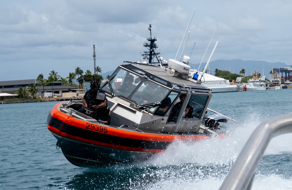 Coast Guard Maritime Safety and Security Team conducts training
