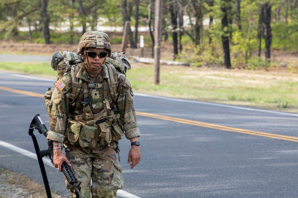 2025 Best Warrior Competition 12-Mile Ruck
