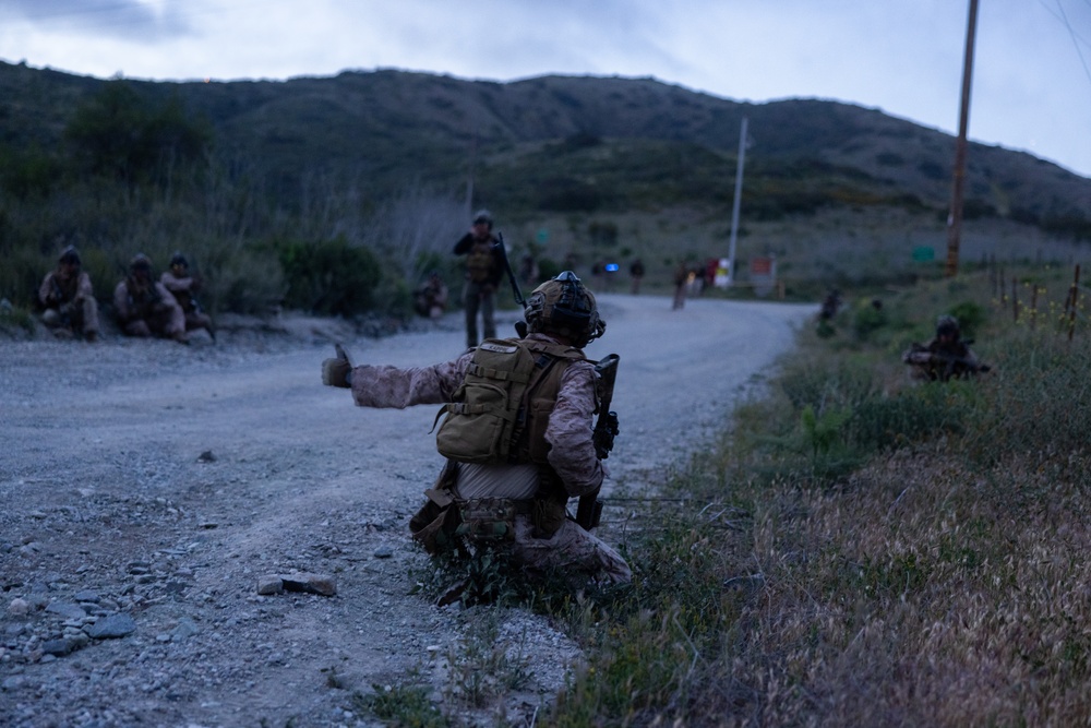 3rd Bn., 1st Marines conducts day, night raids during EOTG raid leaders course