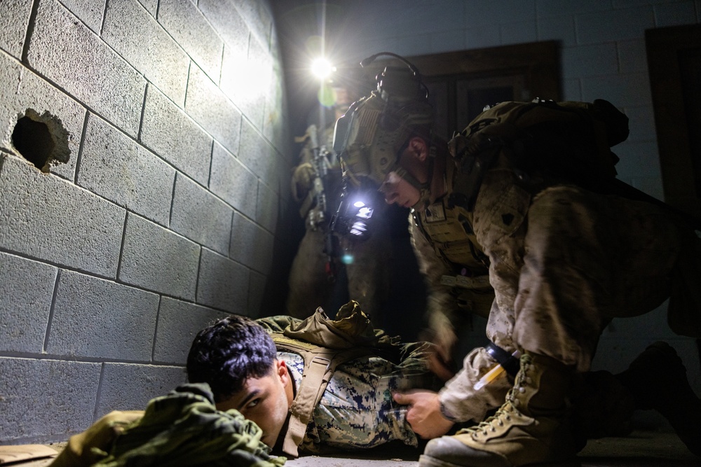 3rd Bn., 1st Marines conducts day, night raids during EOTG raid leaders course