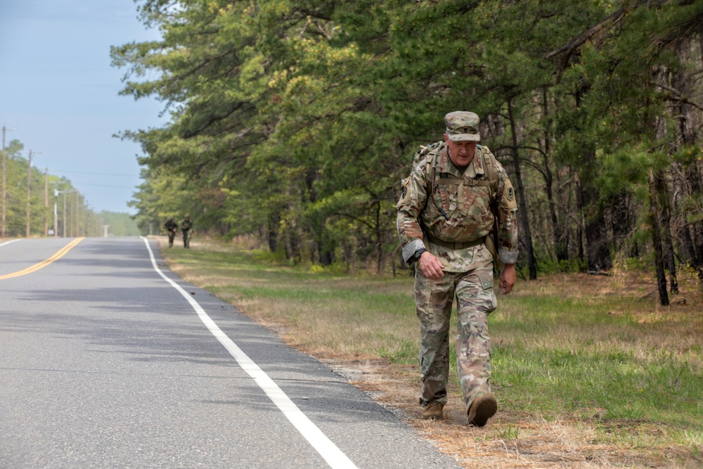 2025 Best Warrior Competition 12-Mile Ruck