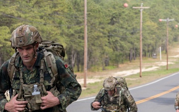 2025 Best Warrior Competition 12-Mile Ruck