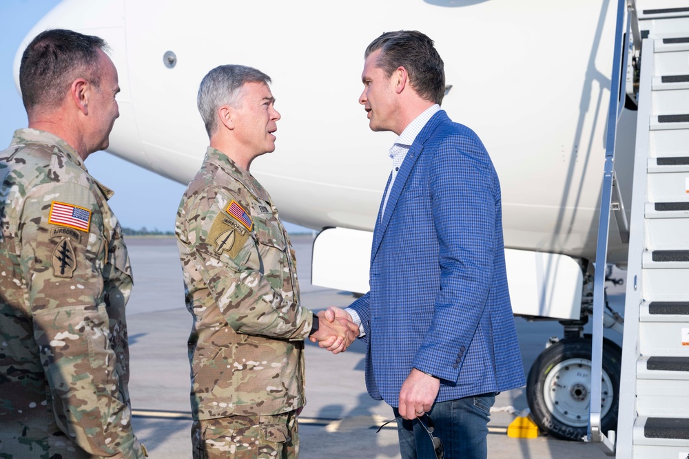 SD Hegseth Visits Tampa, MacDill AFB During SOF Week