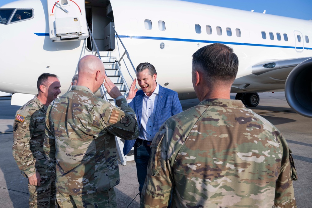 SD Hegseth Visits Tampa, MacDill AFB During SOF Week