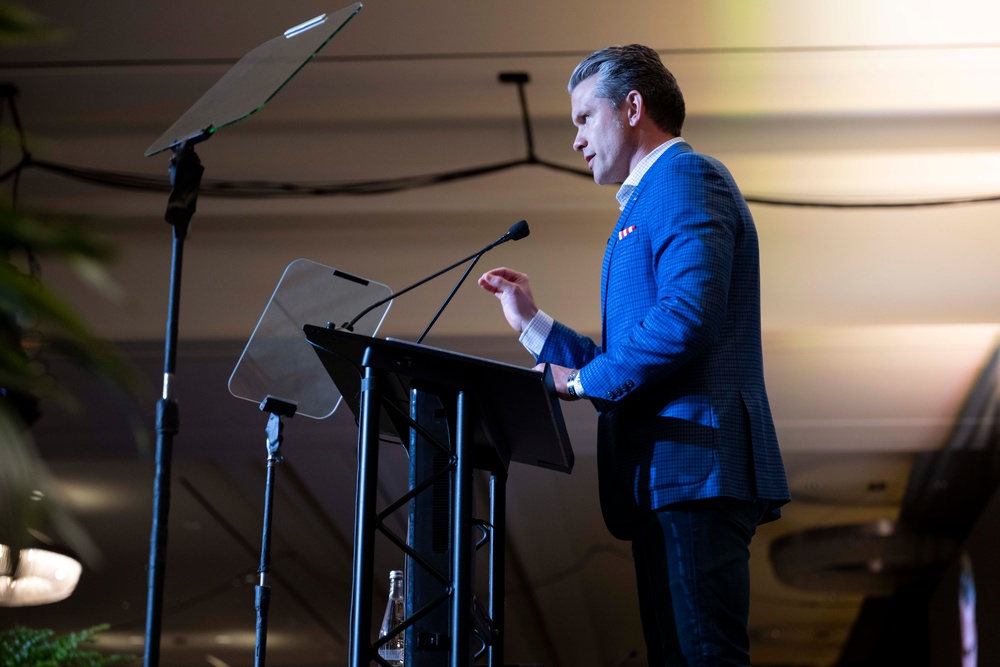 SD Hegseth Visits Tampa, MacDill AFB During SOF Week