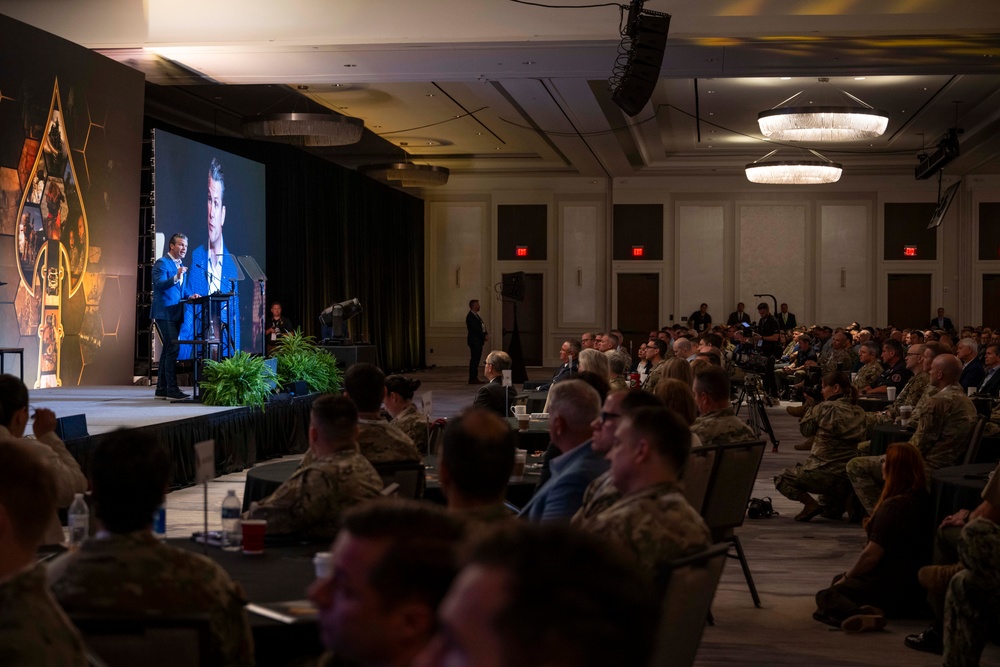 SD Hegseth Visits Tampa, MacDill AFB During SOF Week