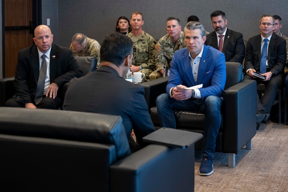 SD Hegseth Visits Tampa, MacDill AFB During SOF Week