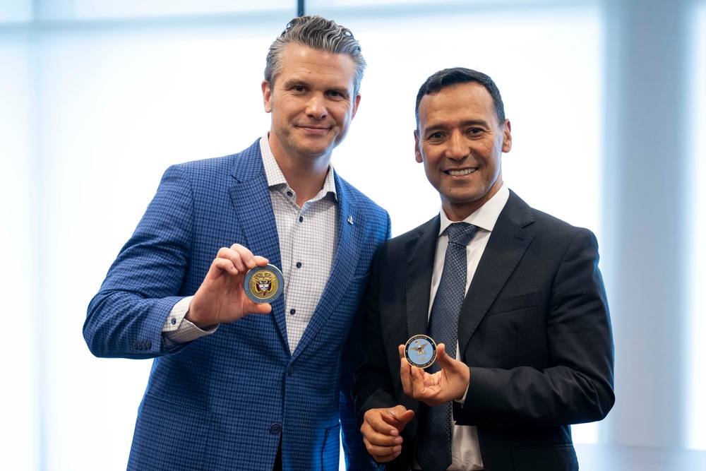 SD Hegseth Visits Tampa, MacDill AFB During SOF Week