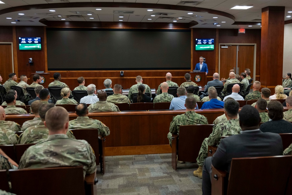 SD Hegseth Visits Tampa, MacDill AFB During SOF Week