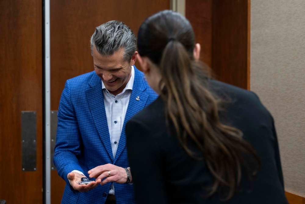 SD Hegseth Visits Tampa, MacDill AFB During SOF Week