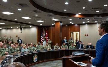 SD Hegseth Visits Tampa, MacDill AFB During SOF Week