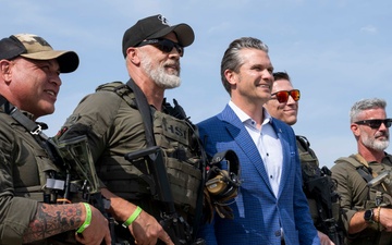 SD Hegseth Visits Tampa, MacDill AFB During SOF Week