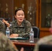 Battalion Commanders from the 5th Logistics Support Command (LSC), Republic of Korea Army (ROKA), visited Camp Carroll on Apr. 28 for an office call with U.S. Army Materiel Support Command – Korea counterparts.