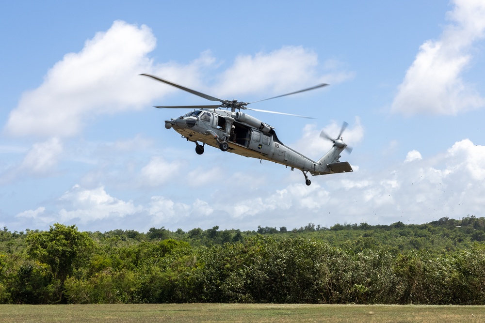 HSC-25 lands in Skaggs