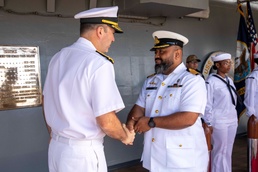 U.S. 7th Fleet Meets with Commander, Republic of Fiji Navy