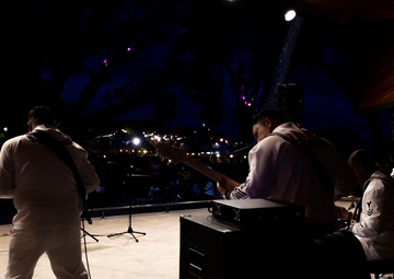 U.S. 7th Fleet Band and Republic of Fiji Navy Band Perform Together in Fiji