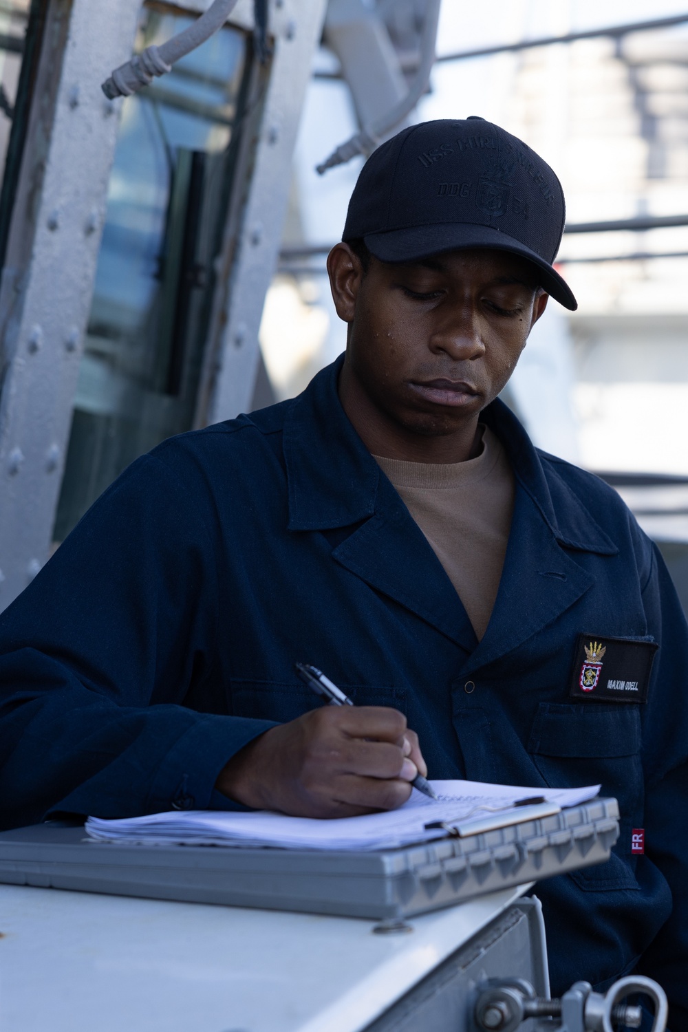 Curtis Wilbur Conducts Replenishment-At-Sea