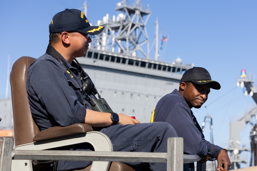 Curtis Wilbur Conducts Replenishment-At-Sea