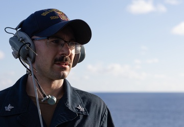 Curtis Wilbur Conducts Replenishment-At-Sea