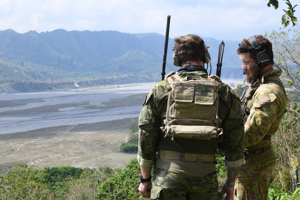 Balikatan 25: U.S., Philippine, and Australian Special Operations Forces conduct CAS training