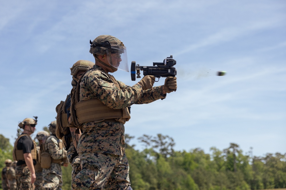 22nd MEU | Non-Lethal Weapons Course Day 4
