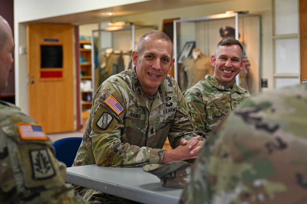 In Maine, Raines highlights National Guard readiness, family support and global reach