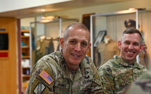 In Maine, Raines highlights National Guard readiness, family support and global reach