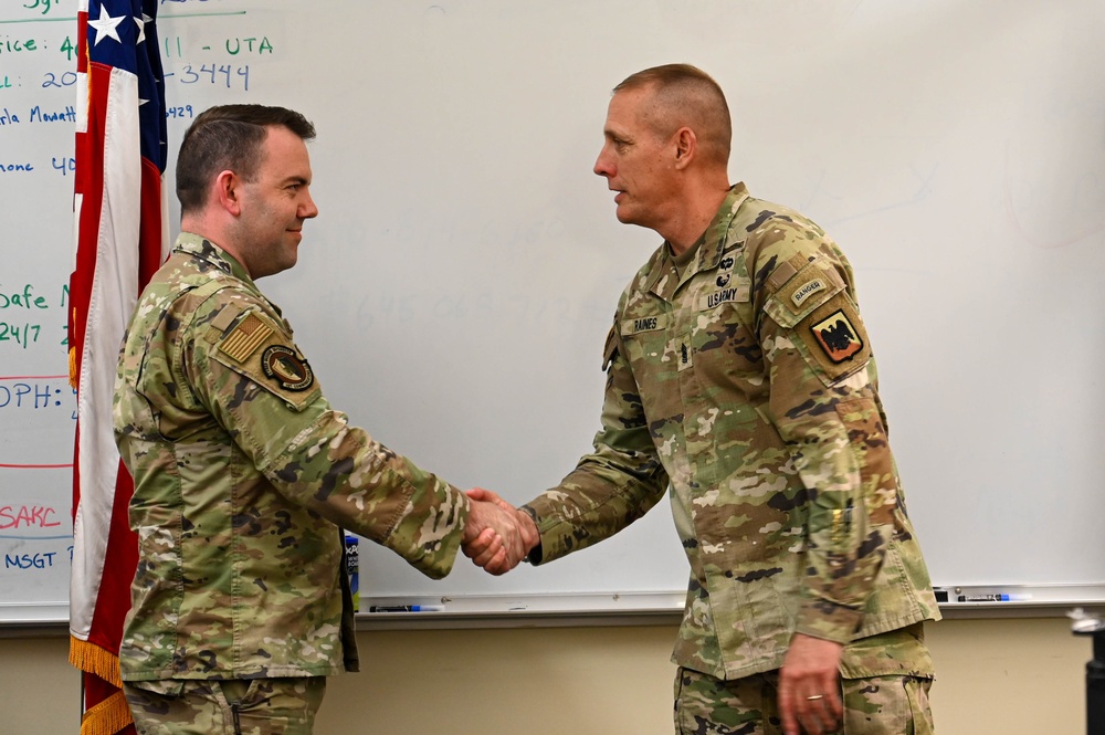 In Maine, Raines highlights National Guard readiness, family support and global reach