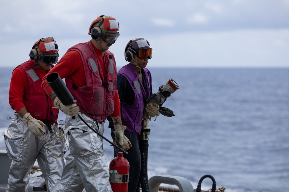 Curtis Wilbur Conducts Flight Operations