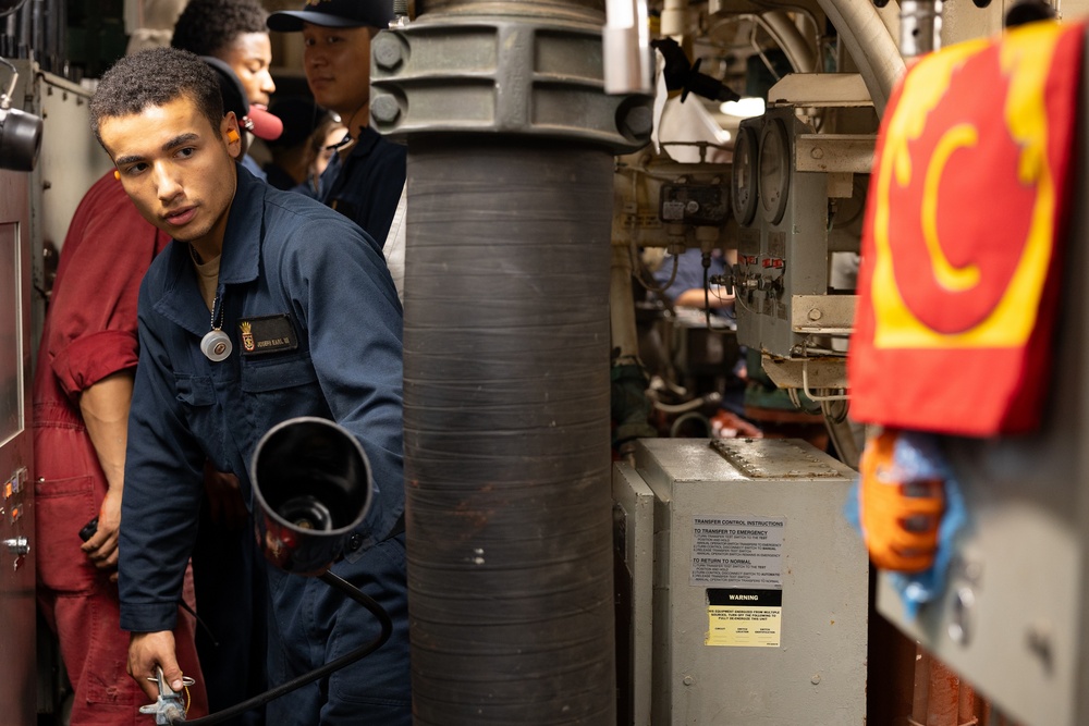 Curtis Wilbur Conducts Mobility-Engineering Drill