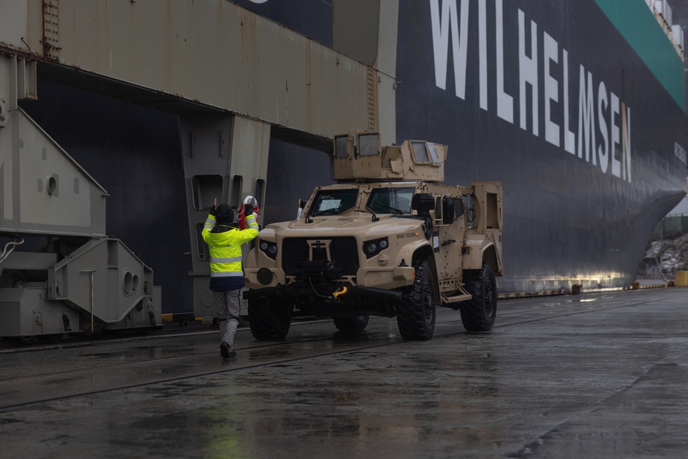 U.S. Marines prepare for joint operations in Norway