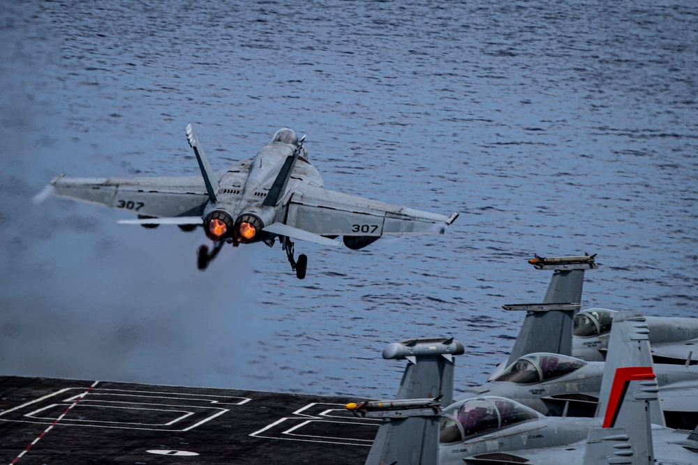 Nimitz Conducts Flight Operations
