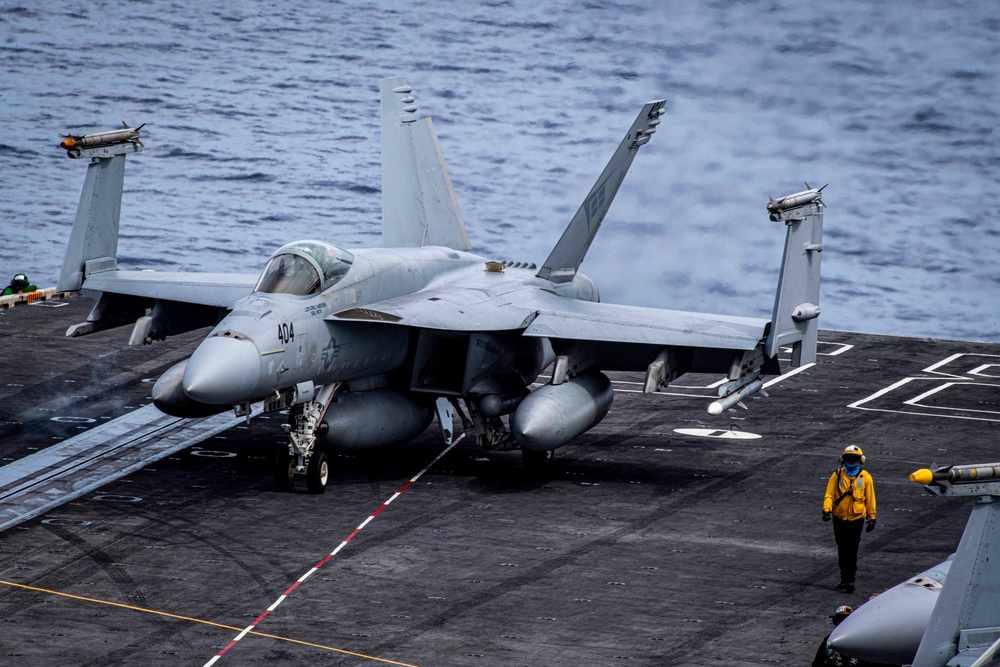 Nimitz Conducts Flight Operations