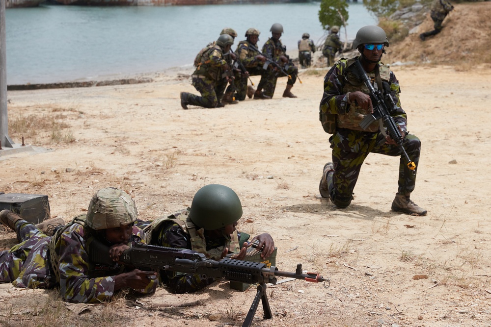 MARFOREUR/AF Meets with Kenya Navy - JCET Observation