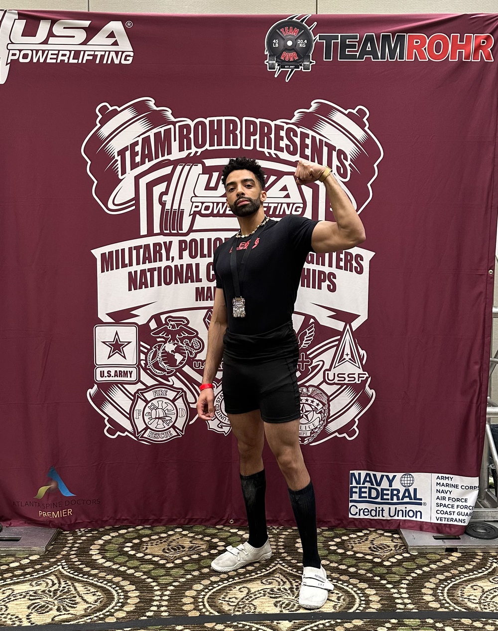 Airman uses triumph in powerlifting championship to inspire, motivate others