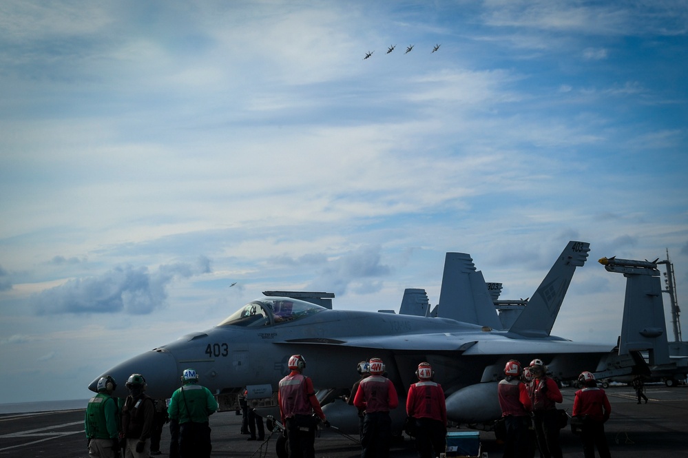 Nimitz Conducts Flight Operations
