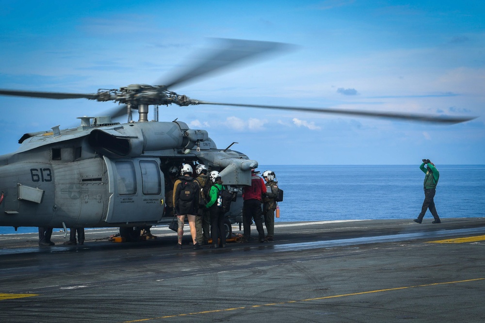 Nimitz Conducts Flight Operations
