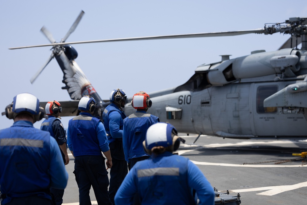Curtis Wilbur Conducts Flight Operations