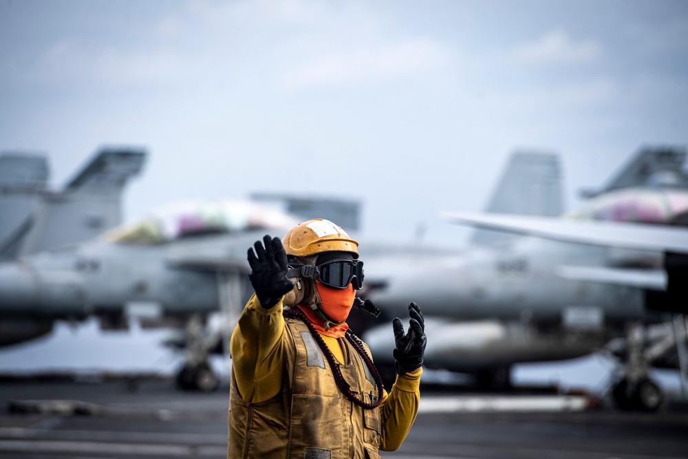 Nimitz Conducts Flight Operations