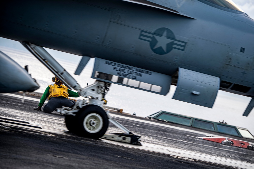 Nimitz Conducts Flight Operations