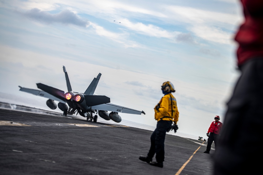 Nimitz Conducts Flight Operations